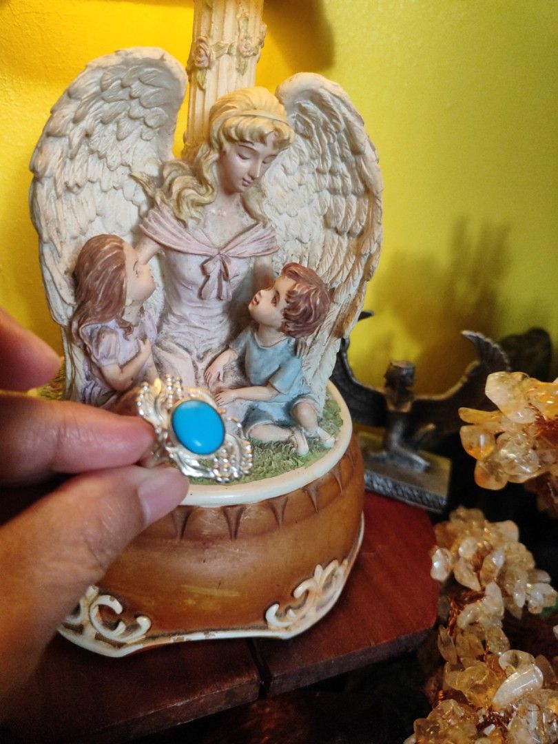 Vintage Robin's Egg Turquoise 925 Ring S6 (Category: Rings) located in Pasig City. Submitted by vintagetreasures2222 (Listing ID 1462025904, Image 2). Description: .