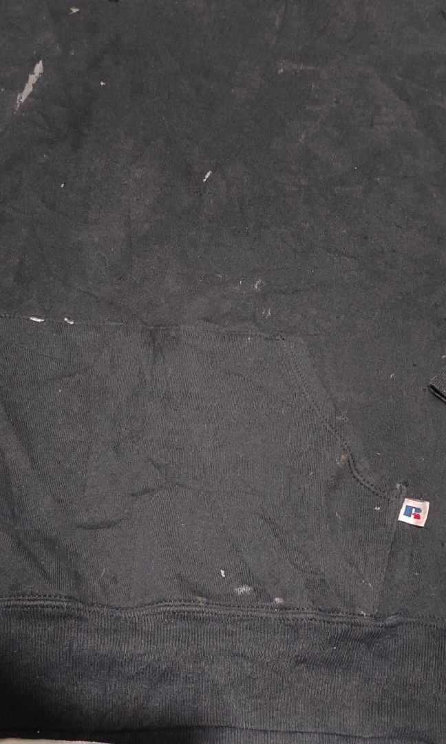 Vintage russel hoodie jacket distressed (Category: Hoodies) located in Tarlac. Submitted by ukaybyagp (Listing ID 1461914566, Image 2). Description: cut tag nsa pic na po details pymnt 1st po tau, +ship.