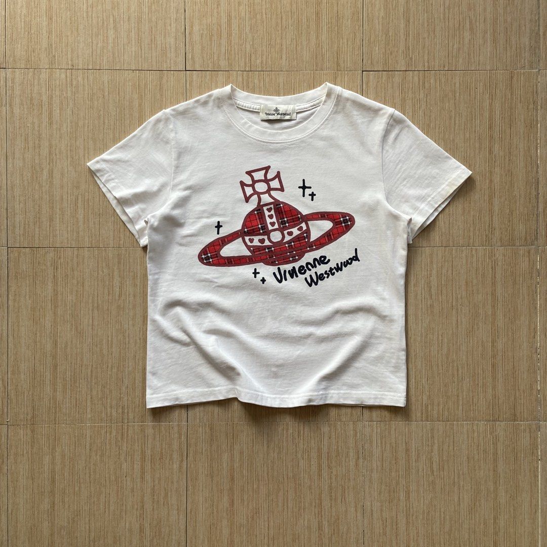 Vivienne Westwood Top (Category: Shirts) located in Legazpi City. Submitted by luxrystreet (Listing ID 1461828747, Image 1). Description: ▪️Vivienne Westwood Top ▪️WIDTH: 18.5 ▪️LENGTH: 21 ▪️COLOR RATE: 9/10 Or better ▪️IN VERY GOOD CONDITION ▪️COLOR MAY VARY DUE TO LIGHTING ▪️MANAGE YOUR EXPECTATIONS CAN PROVIDE OTHER PICTURES UPON REQUEST ISSUE(S): SEE LAST PIC NEED WASH.