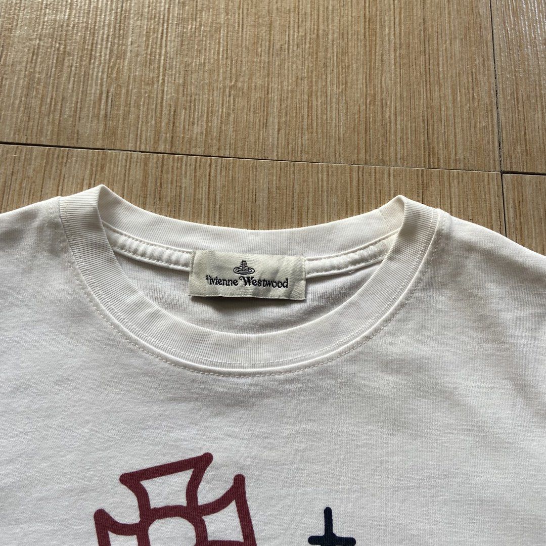 Vivienne Westwood Top (Category: Shirts) located in Legazpi City. Submitted by luxrystreet (Listing ID 1461828747, Image 2). Description: ▪️Vivienne Westwood Top ▪️WIDTH: 18.5 ▪️LENGTH: 21 ▪️COLOR RATE: 9/10 Or better ▪️IN VERY GOOD CONDITION ▪️COLOR MAY VARY DUE TO LIGHTING ▪️MANAGE YOUR EXPECTATIONS CAN PROVIDE OTHER PICTURES UPON REQUEST ISSUE(S): SEE LAST PIC NEED WASH.