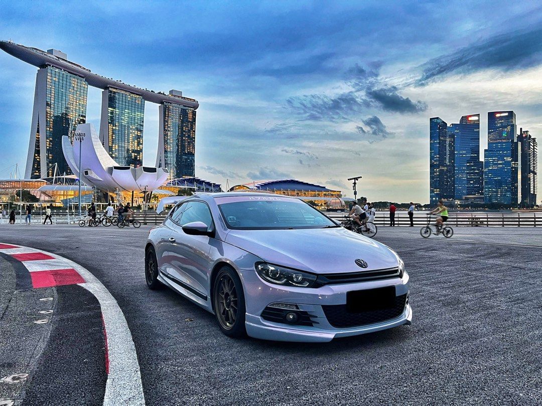 Volkswagen Scirocco 1.4 TSI DSG (A) (Category: Used Cars) located in Singapore. Submitted by gareychua (Listing ID 1461852246, Image 2). Description: Staged 3 tuned but not pushed. Safe and healthy 260 BHP, MU replaced, engine overhauled done before. New Interior inclusive of CarPlay, optic lighting, forged carbon steering, forged rear mirror cover and interior carbon fibre parts. .