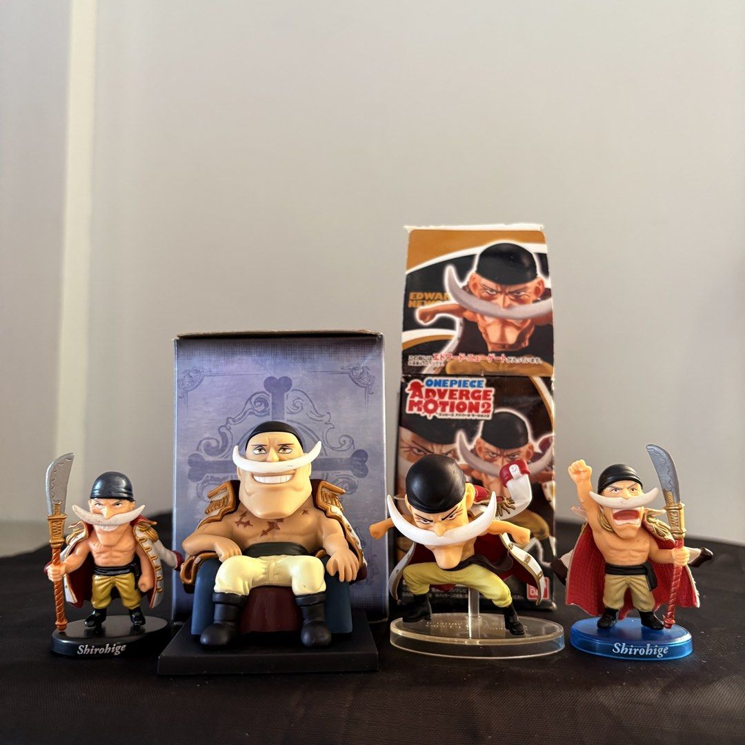 WHITEBEARD ONE PIECE FIGURES (Category: Figurines & Statues) located in Manila. Submitted by tj.merch (Listing ID 1461803988, Image 1). Description: .