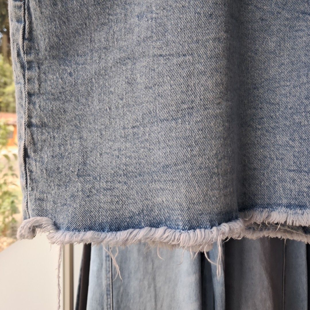 Wild Fable Light Wash Full-Zip Denim (Category: Skirts) located in Digos. Submitted by richcaliforniaclothingstore (Listing ID 1461811090, Image 3). Description: size XL 🎀color may vary due to lighting 🗒Lay-away terms available 💸We don't accept COD/COP 📍Location: Lim extension,Digos City Davao Del Sur,beside the camilian sister's reffered to as GREEN BOUTIQUE..