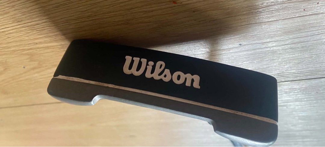 Wilson mallet-style golf putter (Category: Golf) located in Pasig City. Submitted by califinestcollectibles (Listing ID 1461840320, Image 1). Description: Wilson mallet-style golf putter SH#009 35-36 inch Product Overview Brand: Wilson Type: Mallet golf putter Finish: Matte black and silver/grey Features: Typically includes alignment sightlines on the top or rear and a milled or insert face designed for a consistent roll. Original/authentic From 