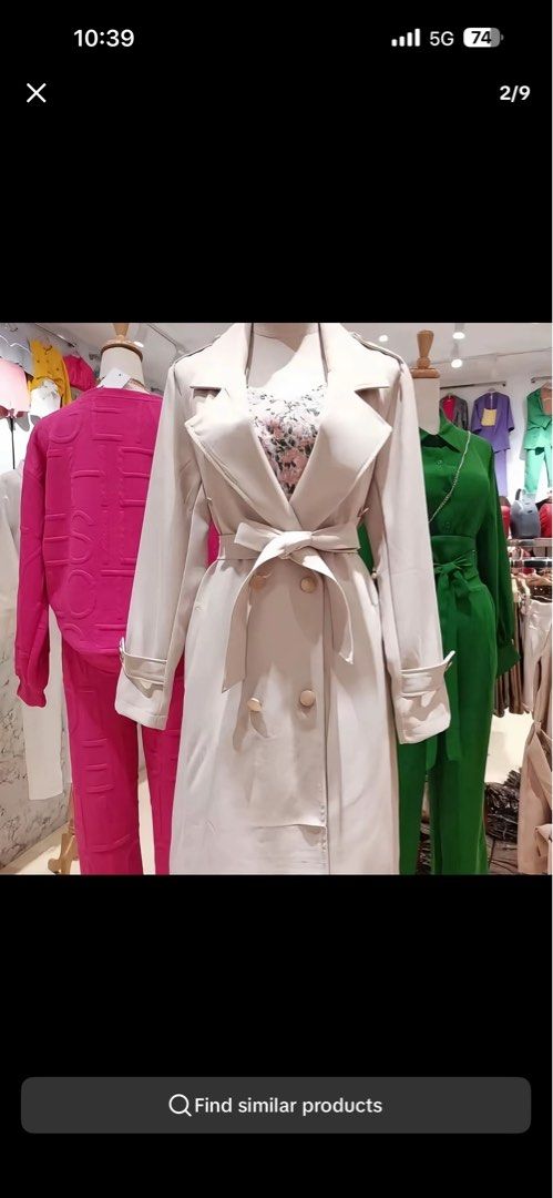 winter jacket (Category: Coats, Jackets and Outerwear) located in Senawang. Submitted by nursarahrara (Listing ID 1461814818, Image 1). Description: used once original price rm90.