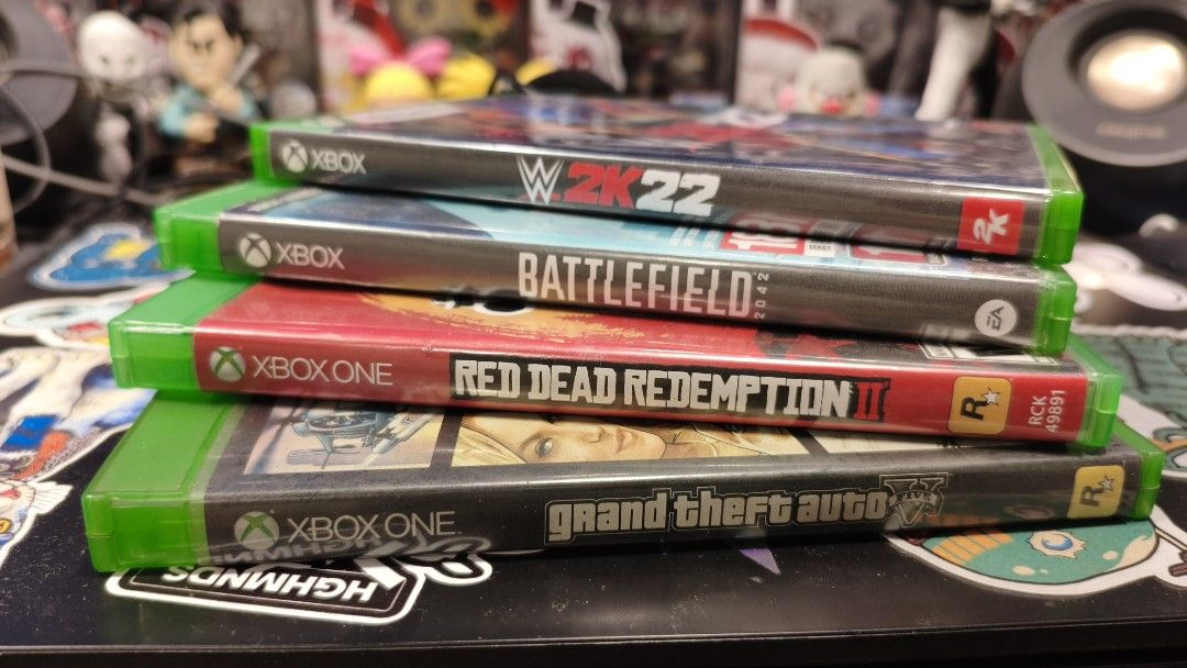 Xbox One Series Games (Category: Xbox) located in Manila. Submitted by benzrocks (Listing ID 1461895767, Image 1). Description: ‼️Xbox Games‼️ ❌Wwe 2k22 ( for series x ) SOLD 👉Battlefield 2042 (for series x ) P300 ❌GTA 5 ( for series x and one ) SOLD ❌Red Dead Redemption 2 ( for series x and one ) SOLD Location Marcos Highway Lower Antipolo Shipping Lalamove or LBC Payment Gcash or BPI.
