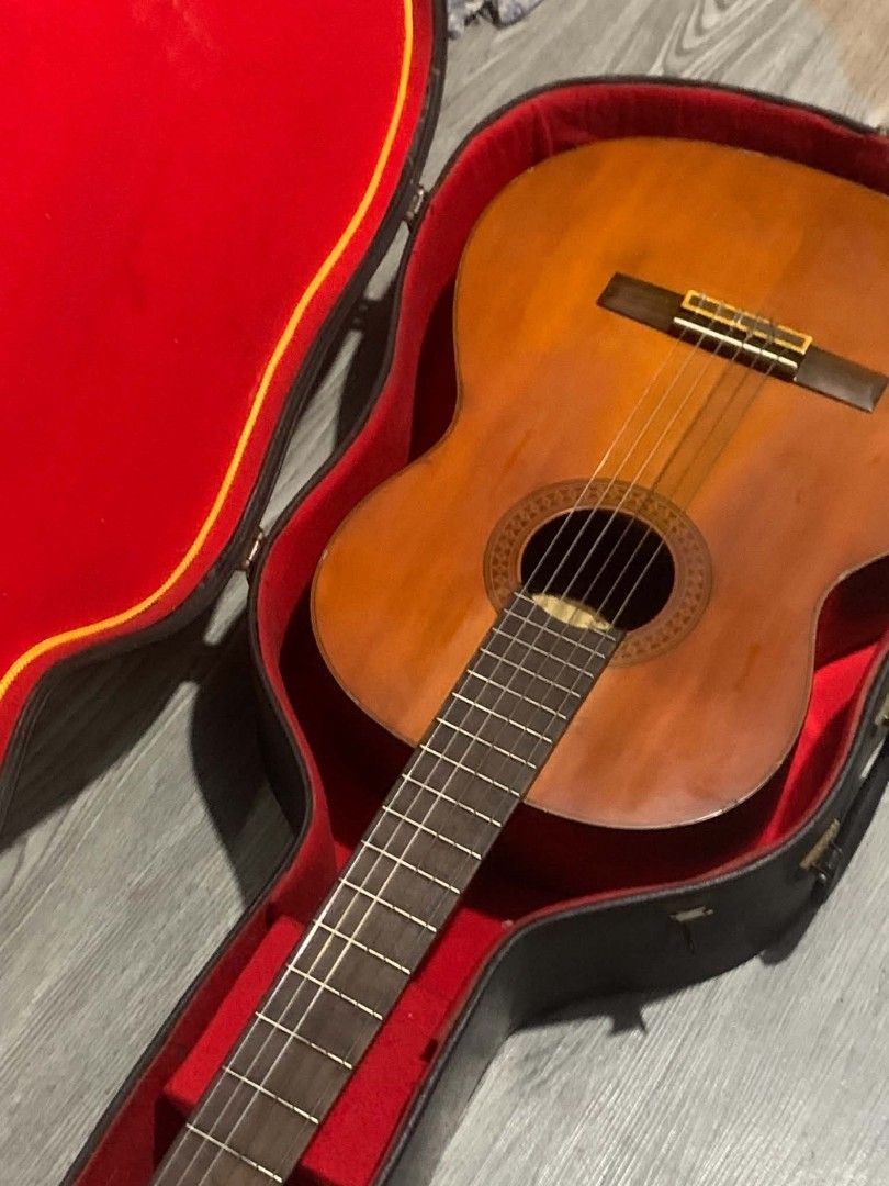 Yamaha CG-80 A Classical Guitar (Category: Musical Instruments) located in Manila. Submitted by deeyorr (Listing ID 1461896224, Image 1). Description: Yamaha CG80A Model: CG80A Issue: dents, also please verify the condition/appearance of guitar based on the picture All parts of guitar are posted for your reference No rusts/Walang kalawang sa pegs Need palitan string Low action This is original, not a copy Loc: north camarin caloocan For pickup or