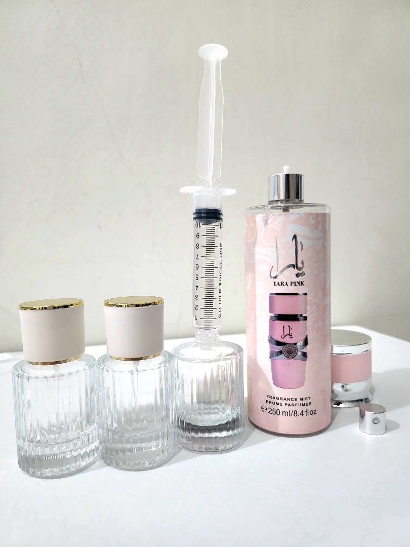 YARA PINK MIST (Category: Fragrance & Deodorants) located in Bulacan. Submitted by unnies (Listing ID 1461955041, Image 2). Description: Inspired by Lataffa Yara 10 ml= 50 (Luxury Bottle) 10 ml= 40 (Regular Glass Bottle) Long lasting scent. It's sweet dreamy vanilla..