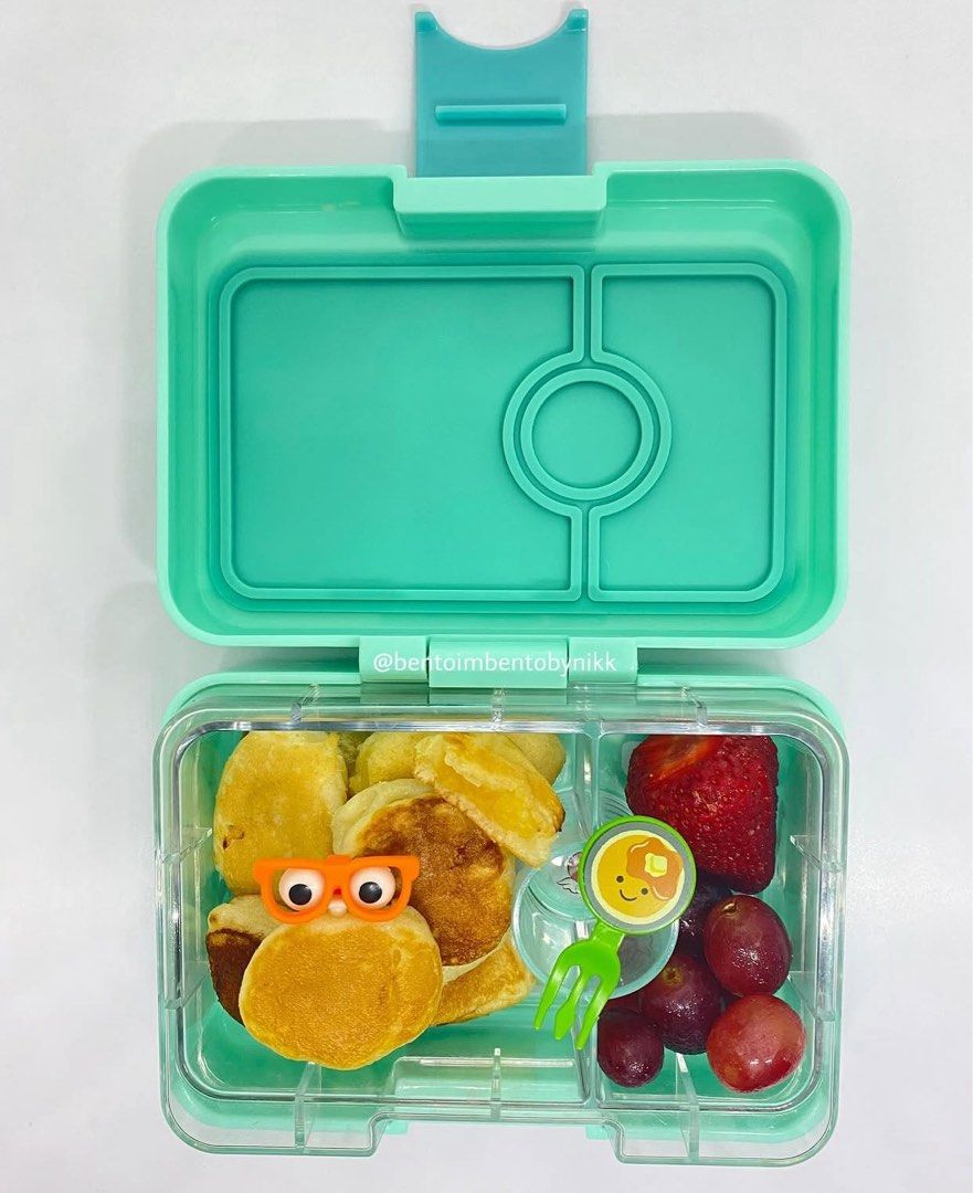 Yumbox MINI (Category: Other Kitchenware & Tableware) located in Kawit. Submitted by life_as_gastosera (Listing ID 1461821682, Image 2). Description: Yumbox MINI bento box in Surf Green. Still in good condition. RFS too much lunch boxes. .