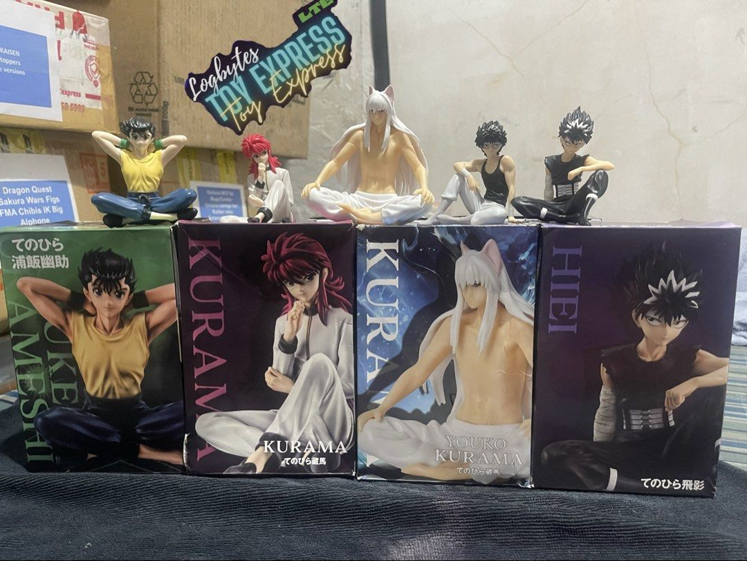 YuYu Hakusho Ghost Fighter Set (Category: Figurines & Statues) located in Subic. Submitted by logbytestoyexpress (Listing ID 1461933854, Image 1). Description: YuYu Hakusho Ghost Fighter Set Set of 5 | not authentic | good for display Expect imperfections | no broken/missing parts ✅Defined Shipping Courier - LBC CoP / JnT - ₱100 Shipping deposit NEEDED or prebooking sa LBC app to determine ung exact Shipping Cost ✅Defined Shipping Schedule - Frid