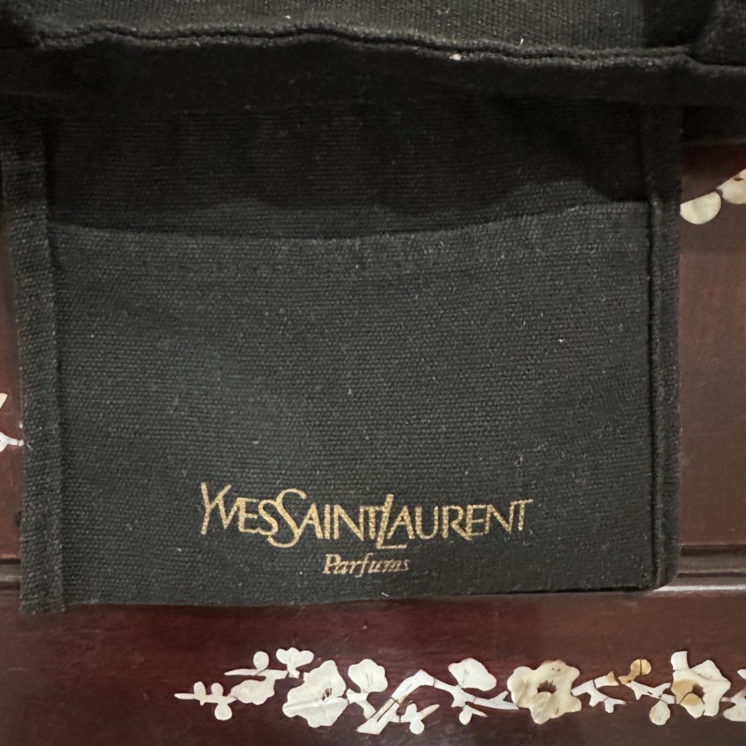 Yves Saint Laurent (YSL) Authentic Tote Bag (Category: Luxury Bags & Wallets) located in General Santos City (Dadiangas). Submitted by rumrmdna (Listing ID 1461869616, Image 3). Description: YSL Authentic Tote Bag No issues, all in good or better condition Pink interior Gold Embroidered Logo Price is Negotiable! RFS: need funds.