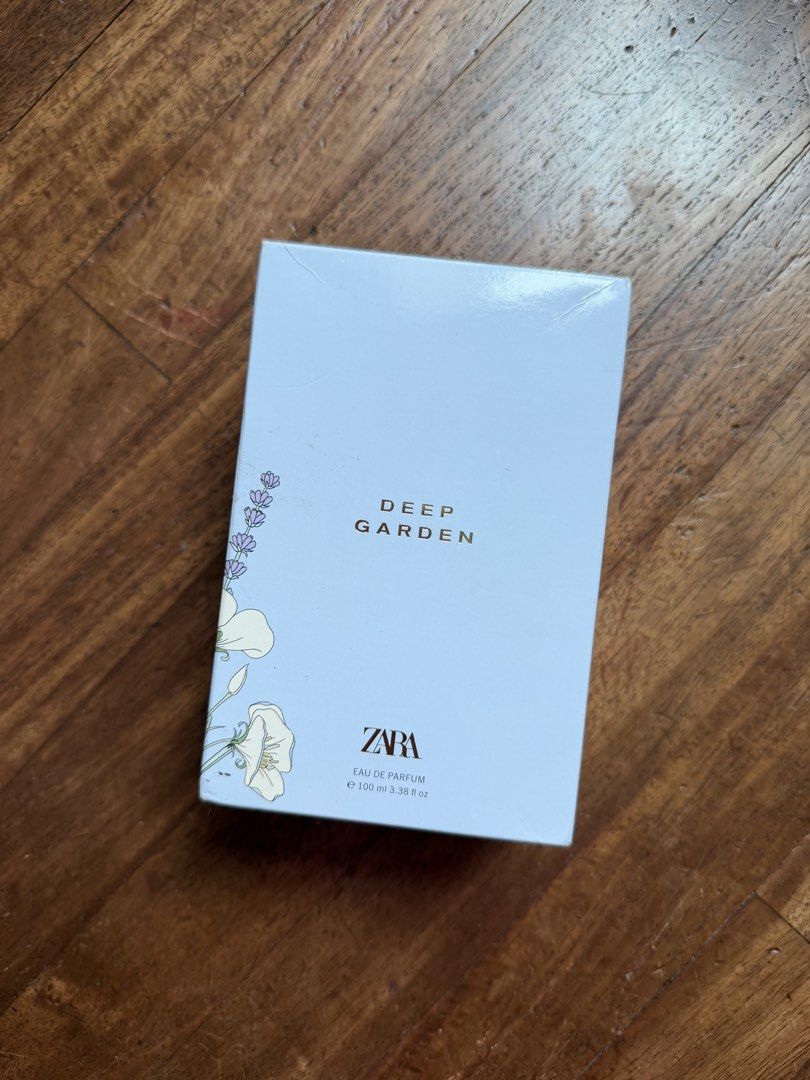 ZARA Eau de Parfum Deep Garden 100ml (Category: Fragrance & Deodorants) located in Makati City. Submitted by colettecollective (Listing ID 1461807269, Image 1). Description: Brand new sealed box .