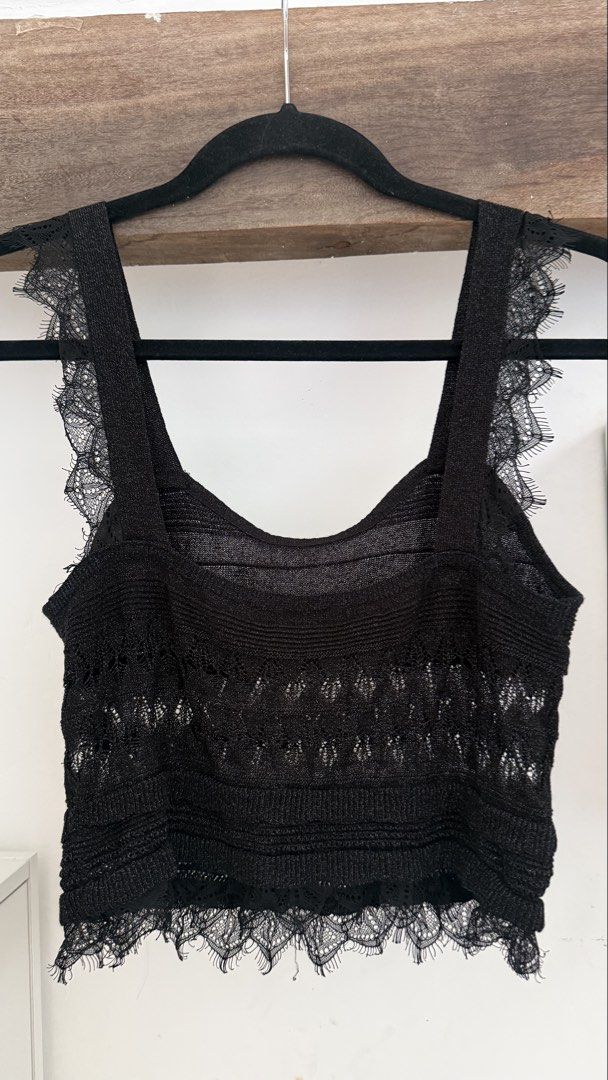 Zara Knit Top (Category: Sleeveless) located in Lapu Lapu. Submitted by prelovedstuffshop (Listing ID 1461867405, Image 3). Description: .