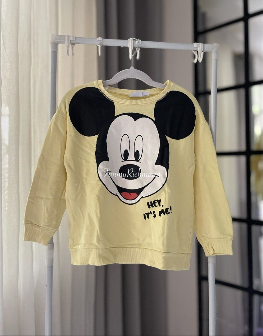 Zara Mickey Mouse Yellow Sweater (Category: Babies & Kids Fashion) located in Sorsogon. Submitted by comfortbeforestyle (Listing ID 1461843843, Image 1). Description: SORSOGON | J&T.