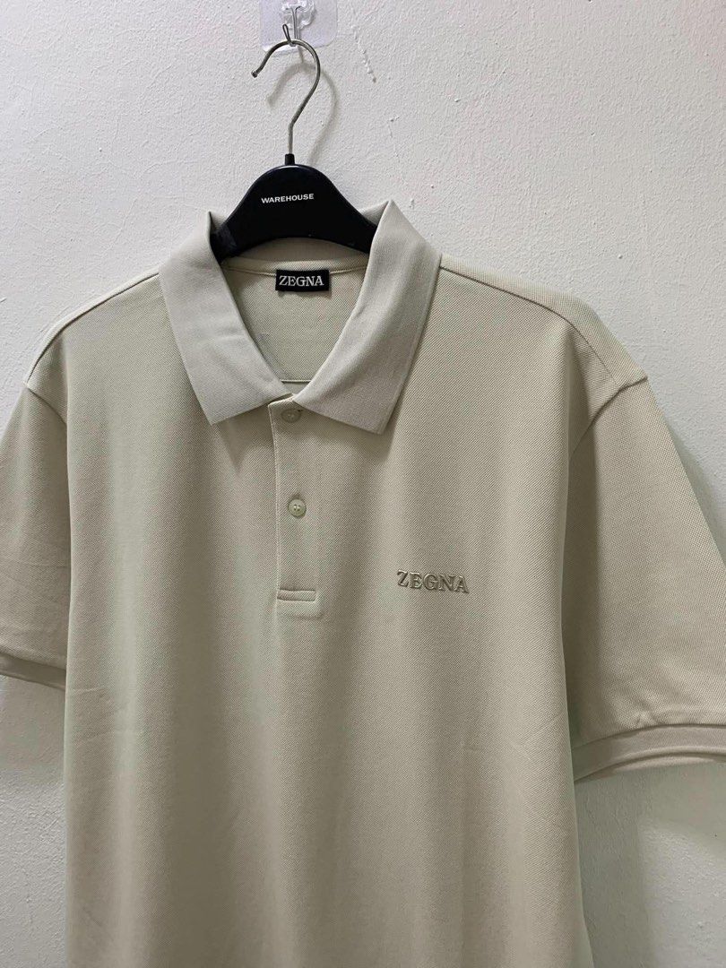 Zegna Mens Poloshirt-Cream (Category: Tshirts & Polo Shirts ) located in Imus. Submitted by vdc.apparel (Listing ID 1461892432, Image 2). Description: .