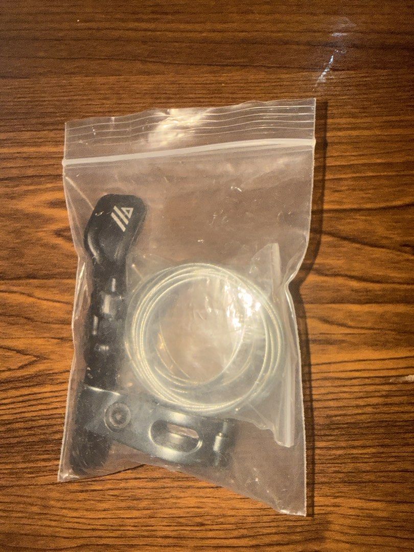 Zitto Dropper Post Lever (Category: Bicycles) located in Pasig City. Submitted by mad_deals247 (Listing ID 1461843342, Image 2). Description: For sale Zitto Droppwr Lever post for only ₱500!! RFS: Ordered the wrong item. Still brand new. .