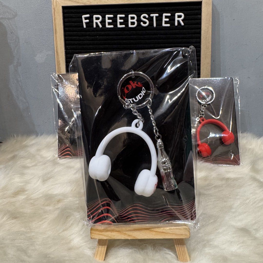 [100% ORIGINAL] Coke Studio Bag Charms (Coke Studio Keychain) (Category: Character Goods) located in Makati City. Submitted by freebster (Listing ID 1462221528, Image 3). Description: 270 each!.