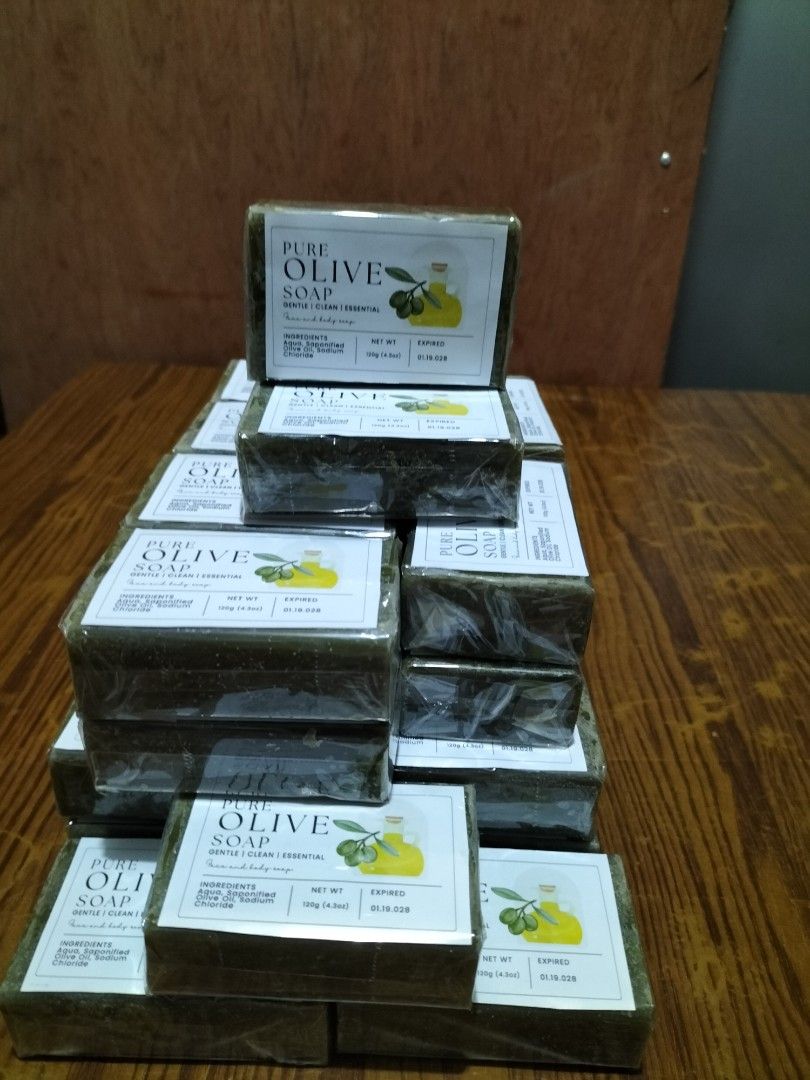 100% Pure Olive Oil Soap (Category: Sanitary Hygiene) located in Caloocan City. Submitted by fasthawk_2ad9c0 (Listing ID 1462098803, Image 2). Description: [Limited Stock]100% Pure Olive Oil Soap Imported from Tunisia Unscented Face and Body Benefits 1. Moisturizes and nourishes skin 2. Soothes and calms irritated skin 3. Gentle and suitable for sensitive skin. 4. Can help reduce appearance of fine lines and wrinkles Shipping fee not included..