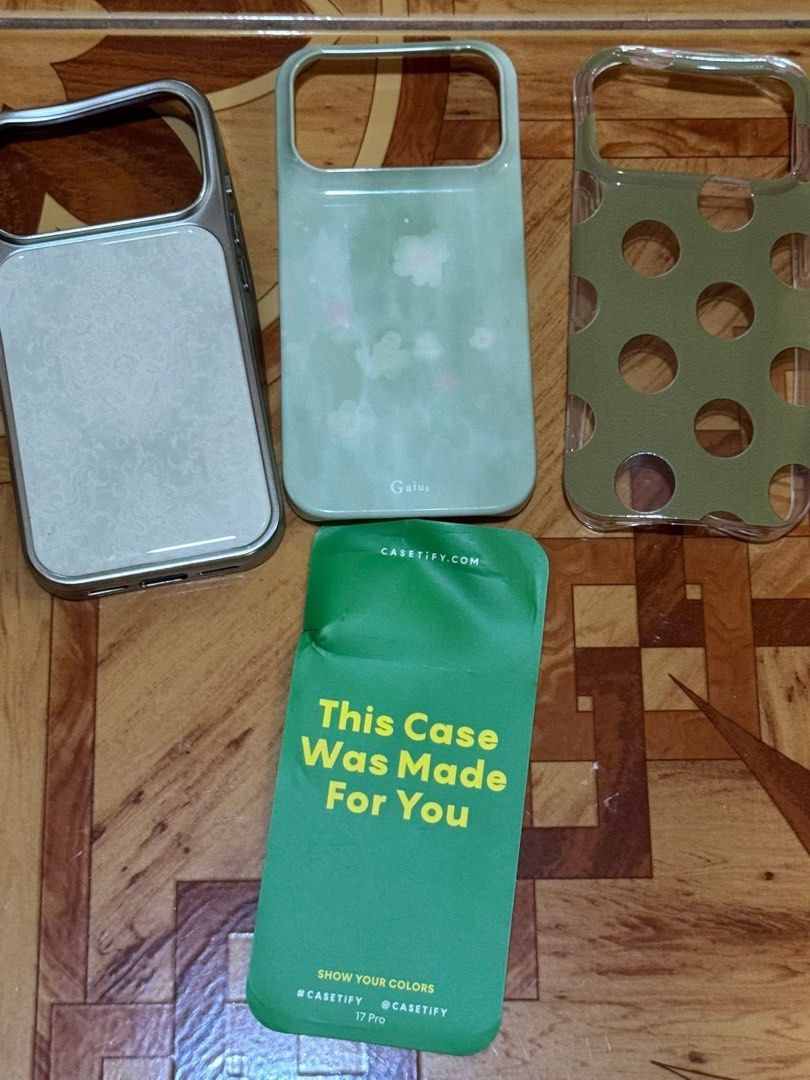 17 pro casing (Category: Cases & Sleeves) located in President Roxas. Submitted by cocoa_chanel (Listing ID 1462075178, Image 1). Description: Cases where from balikbayan box..