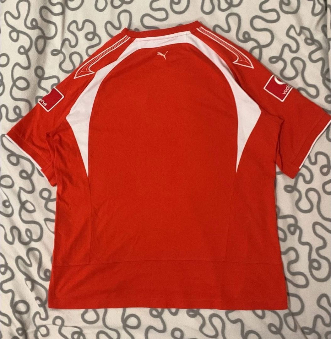2005 Puma x Ferrari Team Tshirt (Category: Tshirts & Polo Shirts ) located in Davao. Submitted by reclaimed_ph (Listing ID 1462075324, Image 2). Description: 23.5x27 no issue excellent 9.5/10 color.