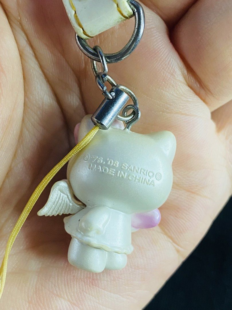 2008 Sanrio Hello kiity Angel strap (Category: Character Goods) located in Manila. Submitted by kawaii_omocha_est2020 (Listing ID 1462224552, Image 3). Description: ✅ Mine Now, Pay Now ✅ Please check all photos for complete details. ✅ Please manage your expectations, most items are preloved and not for those who are sensitive about condition. ✅ Actual color may vary due to lighting conditions. ✅ Due to limited reply quota, I will only entertain s