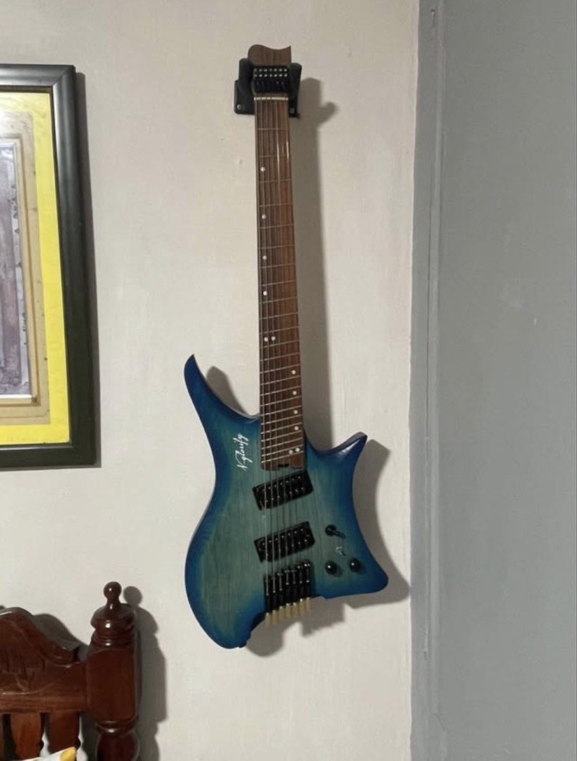 7 STRINGS HEADLESS EG (Category: Musical Instruments) located in Manila. Submitted by alexalexpogi (Listing ID 1462163290, Image 1). Description: - split coil modification - 7-string configuration .