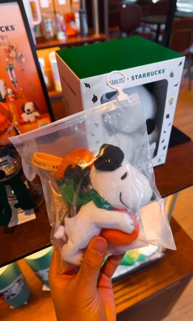🎀確定有貨✅️ Snoopy 匙扣 keyring 韓國🇰🇷 STARBUCKS X SNOOPY 系列 2026 Snoopy + Woodstock 匙扣公仔 （分類：絨毛玩具）位於 Hong Kong。 由 101_store 提交（商品編號 1462193959，圖片 3）。簡介： ✅️確定有貨 ✅️韓國現貨，約7至14工作天到HK，香港順豐出貨，運費到付⚡️🙋‍♀️ 🇰🇷韓國直送 🇰🇷 STARBUCKS X SNOOPY 系列 2026 #價格浮動 越早入數越平 #請圈圖inbox查詢🙋‍♀️❤️ [落單必睇] 💢默認廠瑕及運輸瑕疵*** ***8角星人，敬請繞道*** 💢飲筒吸/或透明杯蓋，或有出廠/包裝造成之刮痕，介意者請勿落單🚨 💢不完美痕跡：產品並非完美工藝製品⚠️製作或運送過程可能會有重疊擺放，而有摩擦，導致產品表面產生細小刮痕、小凹凸點、輕微掉漆等，實屬正常現象，非瑕疵範圍。產品外觀或不完美，介意者請勿查詢/落單。💢 ➖➖➖➖➖➖➖➖➖