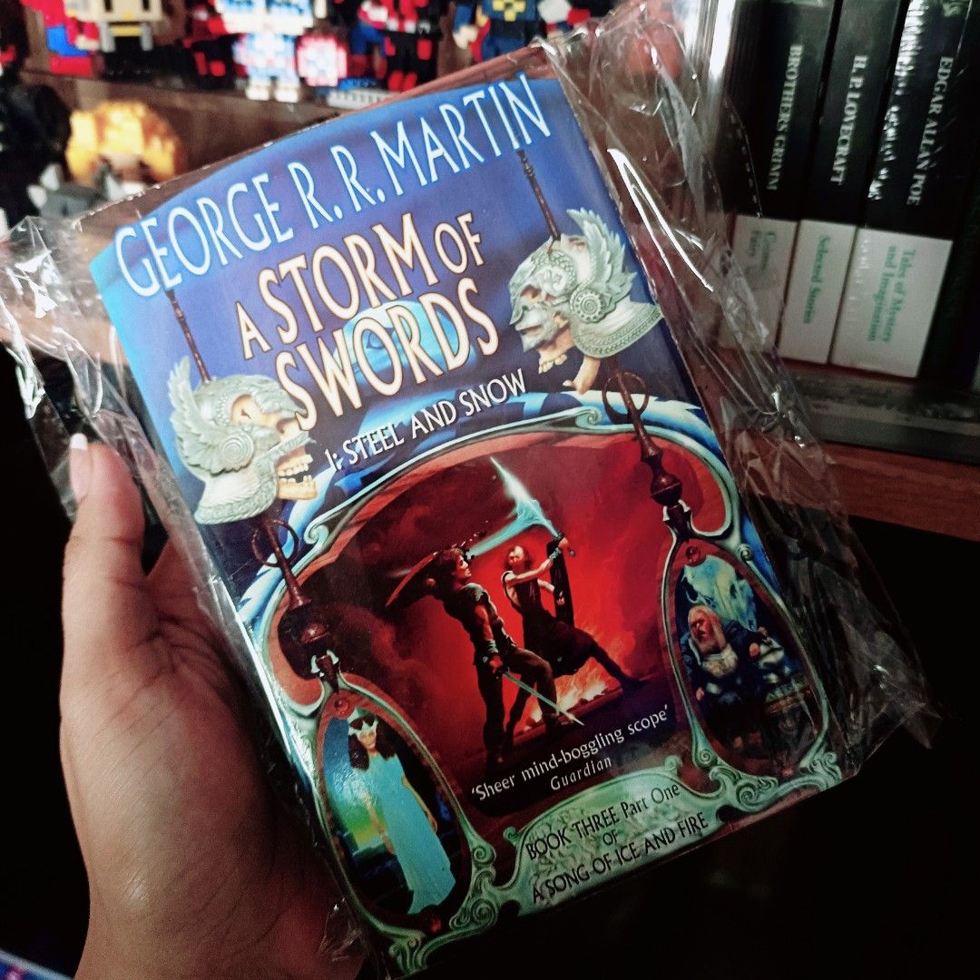 A Storm of Swords (Category: Storybooks) located in Manila. Submitted by pvnkish.read (Listing ID 1462078222, Image 1). Description: Well used, MMPB size.
