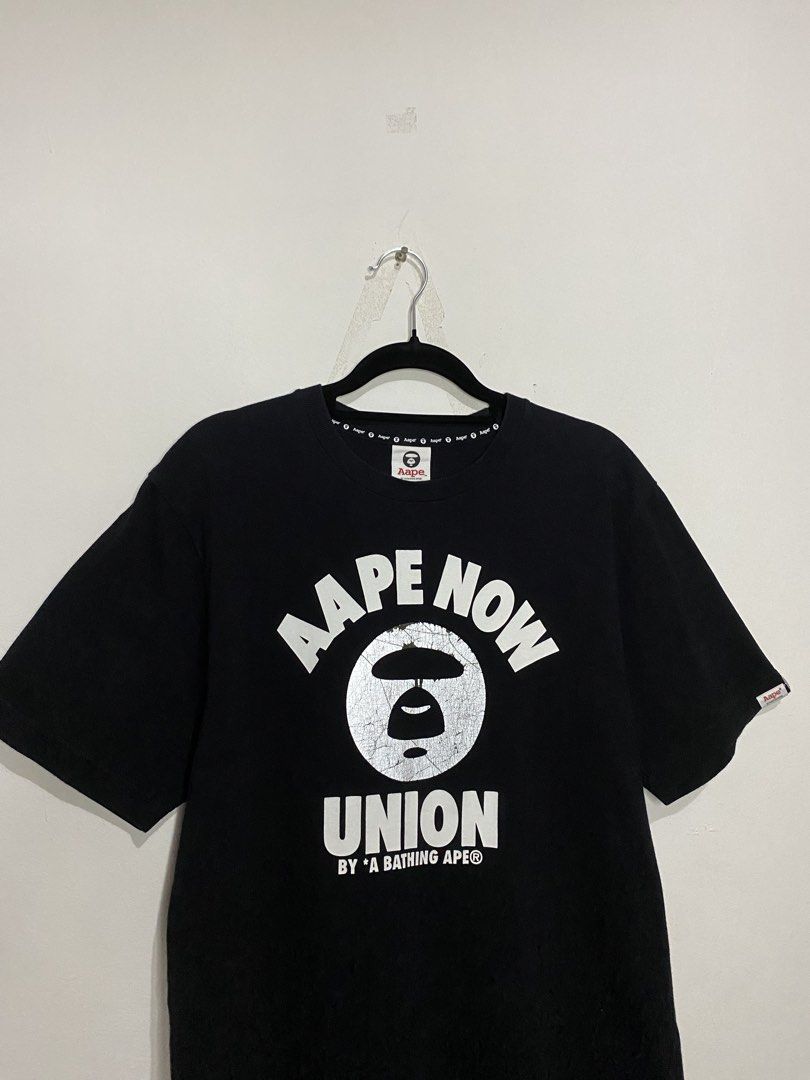 Aape x Union Collab Reflectorized Tee (Category: Tshirts & Polo Shirts ) located in San Pedro. Submitted by kristofesp08227 (Listing ID 1462232827, Image 2). Description: Aape x Union Collab Reflectorized Tee Sz Medium on tag 21 x 28 9/10 condition 9/10 color rate PM FOR MORE DETAILS .