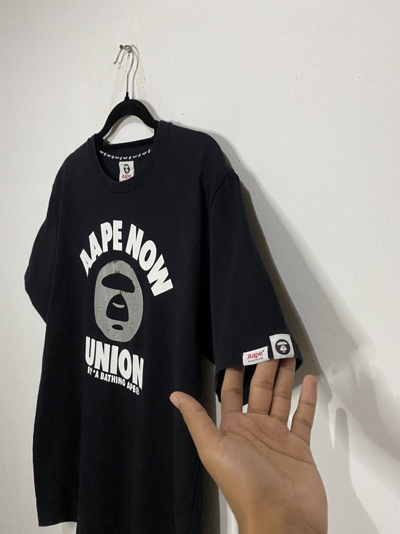 Aape x Union Collab Reflectorized Tee (Category: Tshirts & Polo Shirts ) located in San Pedro. Submitted by kristofesp08227 (Listing ID 1462232827, Image 3). Description: Aape x Union Collab Reflectorized Tee Sz Medium on tag 21 x 28 9/10 condition 9/10 color rate PM FOR MORE DETAILS .