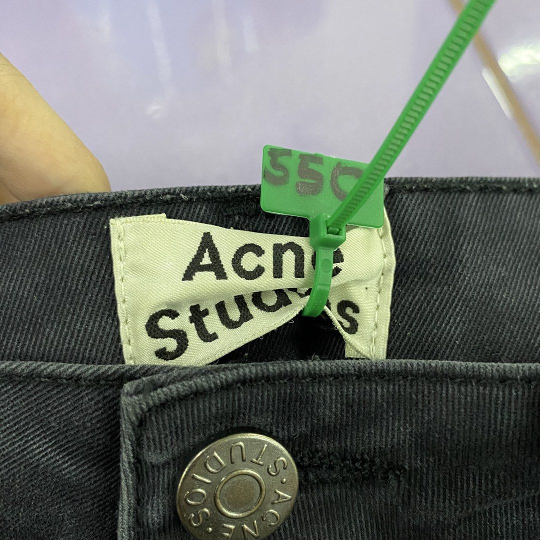 Acne Studios Skinny Jeans - Charcoal Grey (Category: Jeans) located in Imus. Submitted by kingbhatsdrygoods (Listing ID 1462097426, Image 3). Description: KingBhats HUB Please read below before inquiring or making a purchase. ✨ 👕 ITEM DETAILS (Inches): • Waist: 14.5 • Length: 37 • Flaws/Issues: none 📌 ORDER & PAYMENT RULE: • First to pay, first served. No reservations. • Payment must be fully processed and verified to secure your item. • Seriou
