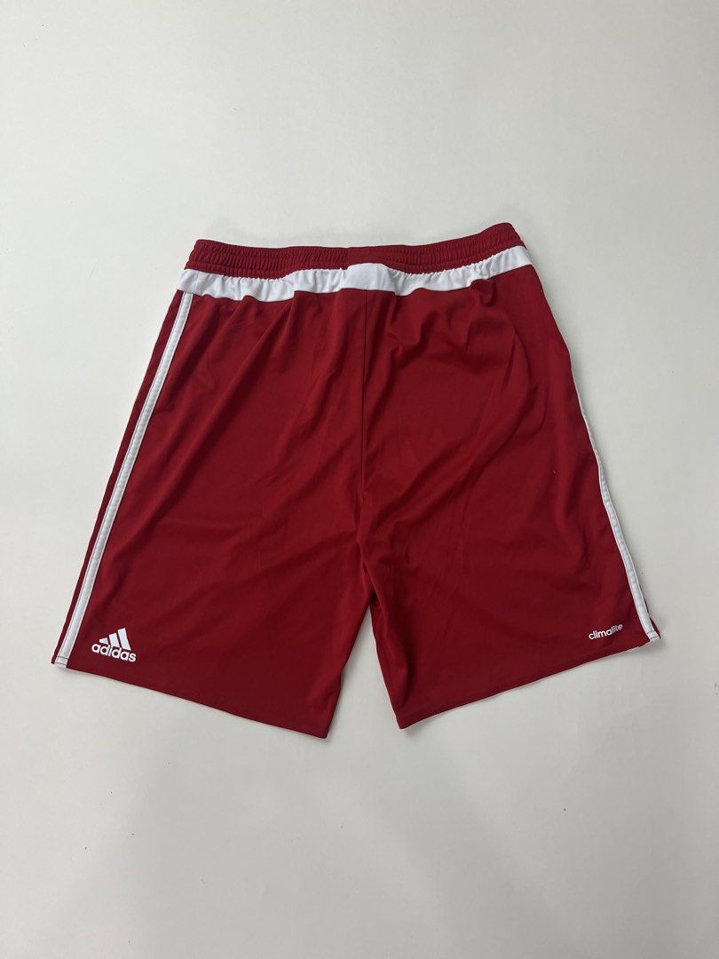 Adidas Shorts (Category: Shorts) located in Makati City. Submitted by ufcknwthbst (Listing ID 1462073819, Image 3). Description: 28-32 waist 17 inch length 9.5/10 condition No issue.