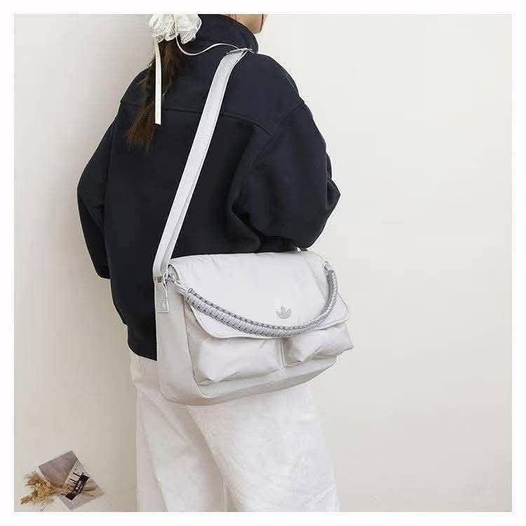 Adidas Shoulder Bag (Category: Shoulder Bags) located in Quezon City. Submitted by stuffs.hellyy (Listing ID 1462111133, Image 2). Description: with tags & individual ziplock pouch can use as tote/sling bag.