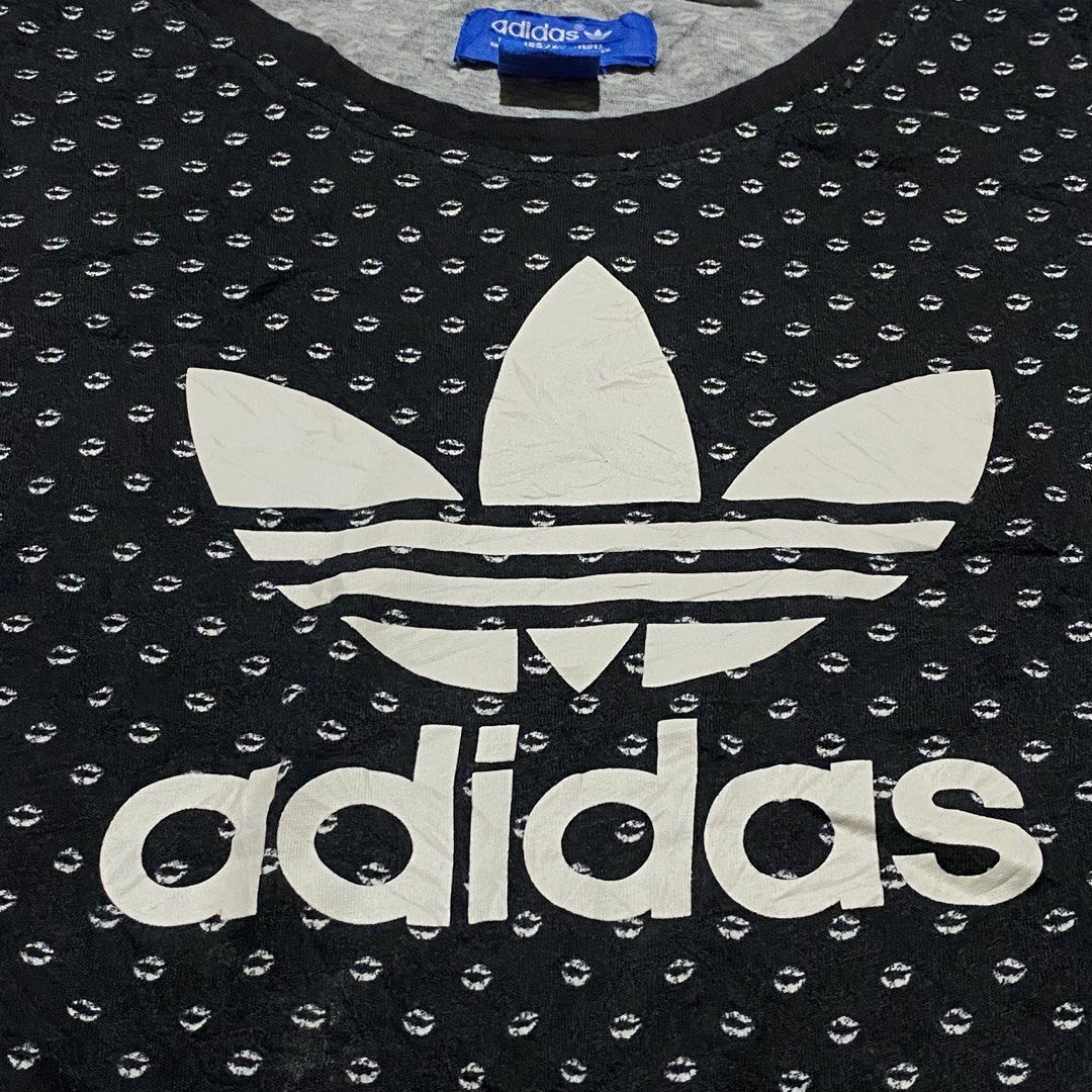 Adidas XS (Category: Shirts) located in Mabalacat. Submitted by stellargarments (Listing ID 1462067503, Image 3). Description: L - 22 W - 15 Condition -9/10 Buong buo logos Fitted fitting Complete tags Smooth on skin fabric Need wash fresh from bale lukot pa po Color may vary due to lighting.