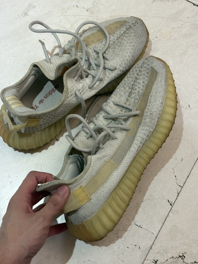 Adidas Yeezy Boost 350 V2 Light US 10 (Category: Sneakers) located in Mauban. Submitted by johnllamas (Listing ID 1462112017, Image 1). Description: - Adidas Yeezy Boost 350 V2 'Light' - Size: US 10 / UK 9.5 / EU 44 - Made in China - Classic design, perfect for daily wear - Features the iconic translucent side stripe - Selling as is - needs cleaning .