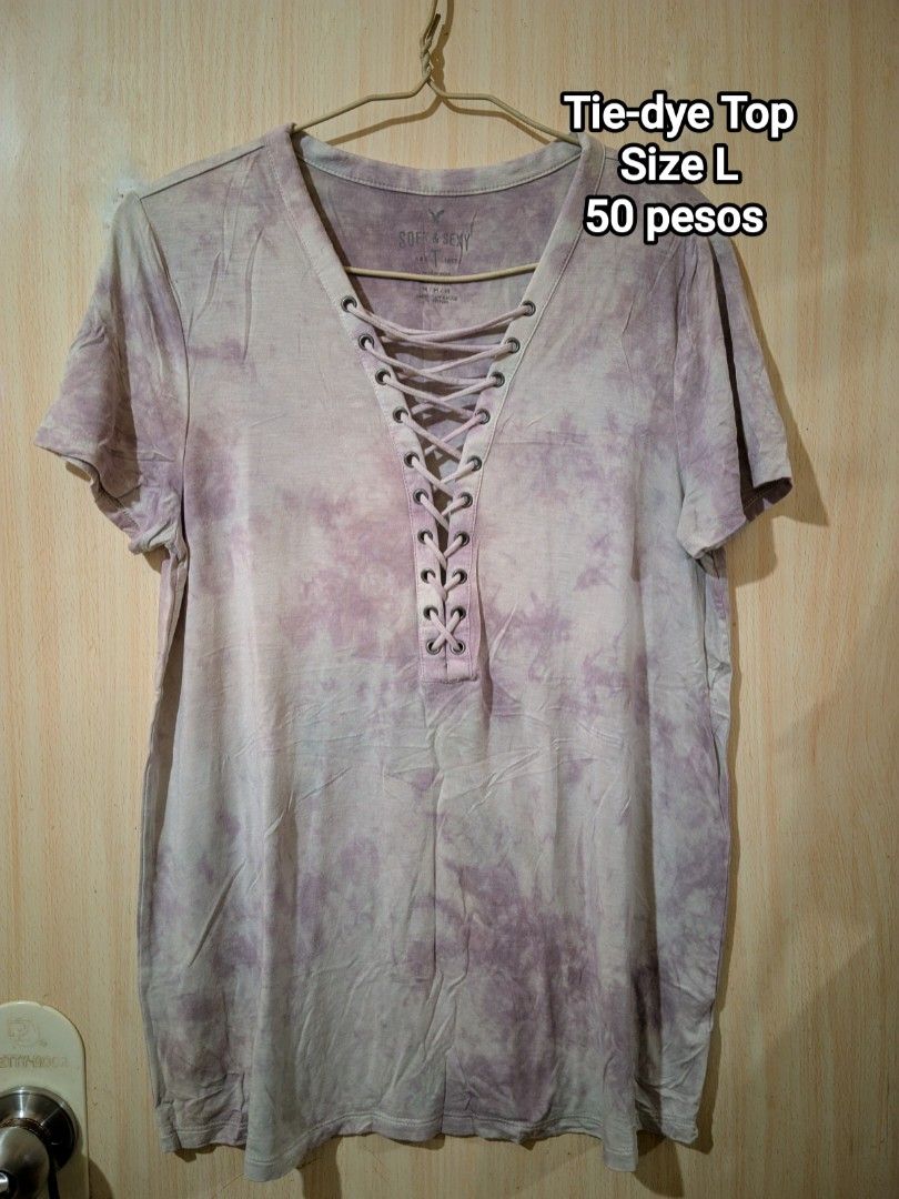 Aero Top (Category: Blouses) located in Cebu City. Submitted by anythingpretty04 (Listing ID 1462040407, Image 1). Description: Aero Soft & Sexy Top, sexy front detail..
