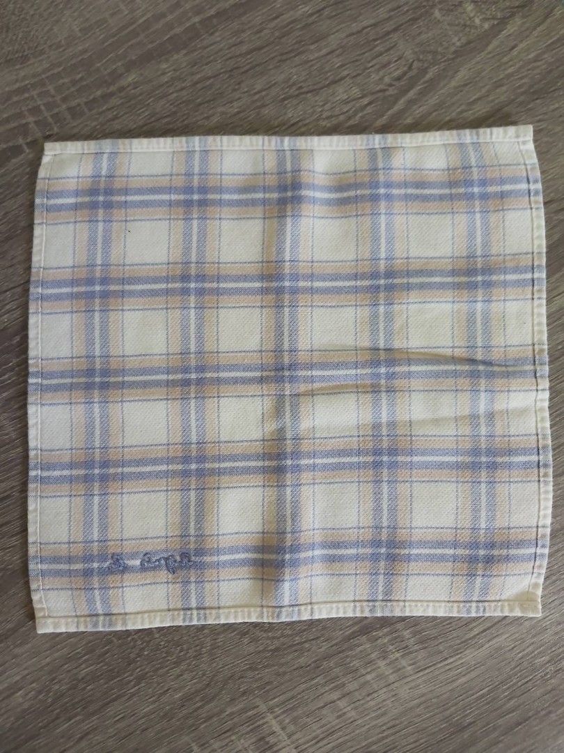 AGNES B. TOWEL HANDKERCHIEF (Category: Handkerchief & Pocket Squares) located in Bulacan. Submitted by nansantiago (Listing ID 1462129828, Image 3). Description: AGNES B. TOWEL HANDKERCHIEF 9.7x9.3" inches 🏷️ ₱75‼️ 📍 Location: Plaridel, Bulacan 💸 Mode of Payments: Gcash / BPI 📦 Pick-up / Ship 🚚 Couriers : Flash Express / SPX / Lalamove.