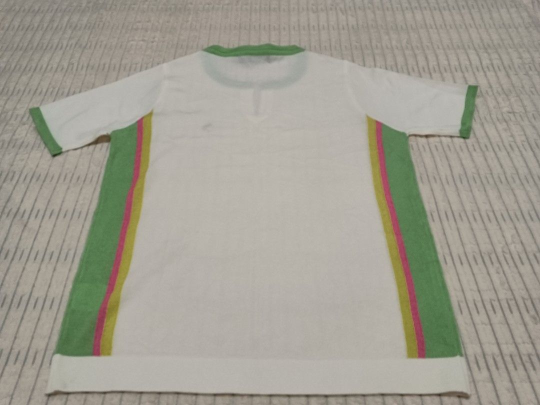 AIAS Golf Knitted + 84 SF (Category: Activewear) located in Cebu City. Submitted by OneStop_ThriftShop_Mo (Listing ID 1462202020, Image 2). Description: Payday Sale, pls avail 🤗🫶 AIAS Golf Knitted💓💓💓 Cream/Green/Pink/Yellow Embroidered logo Very nice in actual Size90 on tag W 18.5" L 23".