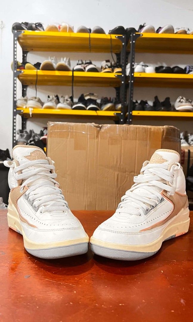 Air jOrdan 2 REtro Craft (Category: Sneakers) located in Cainta. Submitted by wichaelthriftstall (Listing ID 1462261527, Image 3). Description: Air jOrdan 2 Retro Craft (women) size 5 We are located in Cainta Rizal Good Condition Quality Strictly payment first for shoes if ipapa lalamove,joyride,grab,angkas & more. Both pAyment first naman if J&T,Flash,LBC For meetup dito lang po pwede: https://maps.app.goo.gl/jPSrwBGktAonAycSA (Uncle jOhn's).