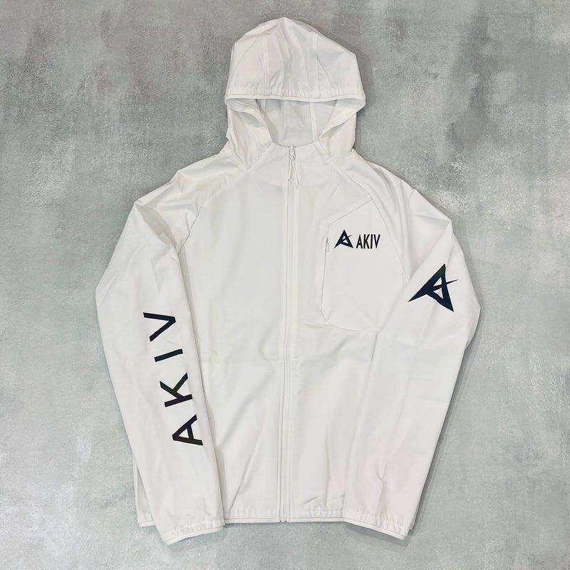 AKIV Running Jacket Water Resistant (Category: Coats, Jackets and Outerwear) located in Alcala. Submitted by zookarchive (Listing ID 1462048077, Image 1). Description: AKIV Running Jacket Water Resistant x Windproof x Breatheable Color: White Size Large 22.5 x 27.5 Large mens XL womens Like new condition no flaws Retails @ 7k+ php Selling for only ₱2,399 shipping fee at buyers expense Feel Free to offer.