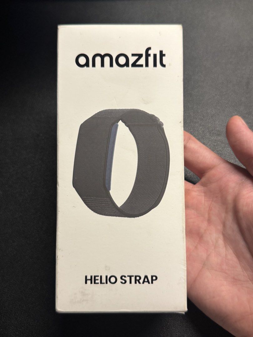 Amazfit Helio Strap (Category: Wearables & Smart Watches) located in Manila. Submitted by andreiii_ (Listing ID 1462239255, Image 1). Description: Amazfit Helio Strap 100% Authentic slightly used with issue Issue: light indicator and sensors not working, battery issue. kayo nalang magpa-ayos, may mga nag-aayos sa fb. steal price for only 4499 dm for more pics and info‼️.