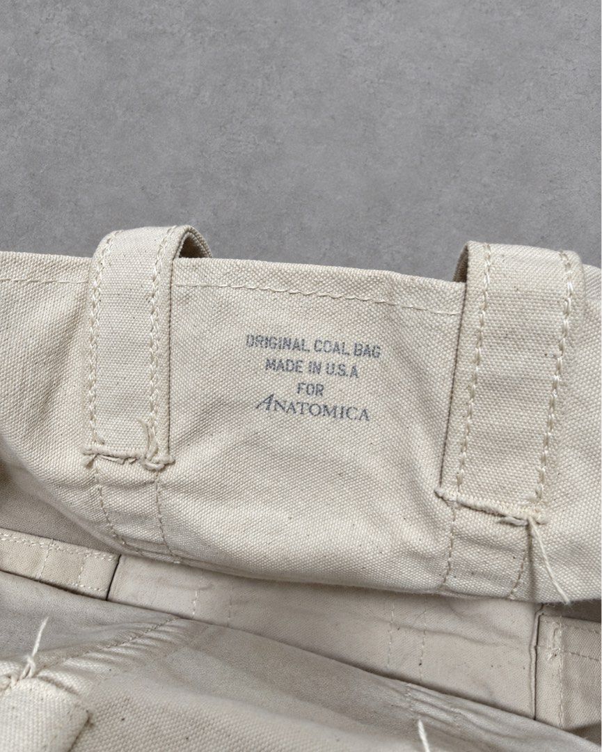 Anatomica Tote Bag (Category: Tote Bags) located in San Fernando. Submitted by peachboy_ (Listing ID 1462220621, Image 2). Description: Anatomica Original Coal Bag / Tote Bag Made in USA Approx. Dimensions 42 cm width 33 cm height Will include a free canvas divider Angeles City Or Shipping Tote Bag LL Bean The Real McCoys.