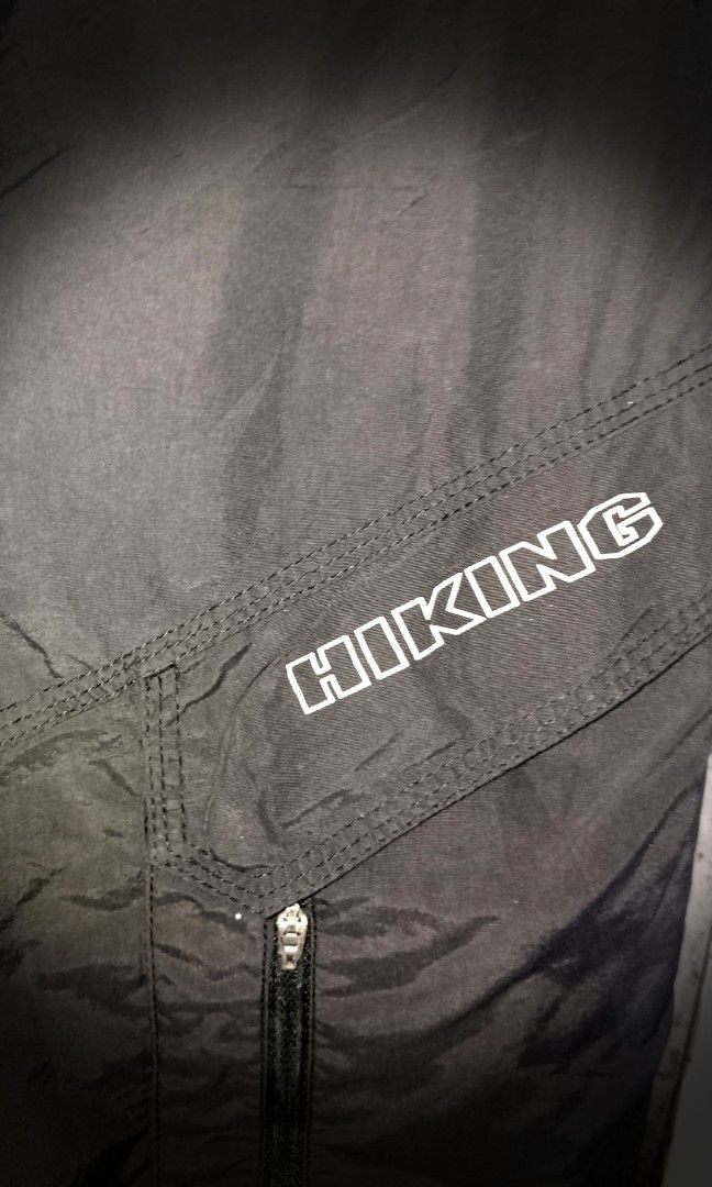 ANTA Hiking loose fit Cargo Pants (Category: Coats, Jackets and Outerwear) located in Manila. Submitted by liliaplay (Listing ID 1462076841, Image 3). Description: Authentic! Pre-loved Imported 6 pockets waterproof/resistant heavy and thick with inner mesh inside zippered and snap button pockets Solid print design zippered ankle Unisex size: 36-36 hem/rise: 12 length: 41 leghole: 10 No Issue! rtw Lowered to its negotiable price Payment 1st Shippe