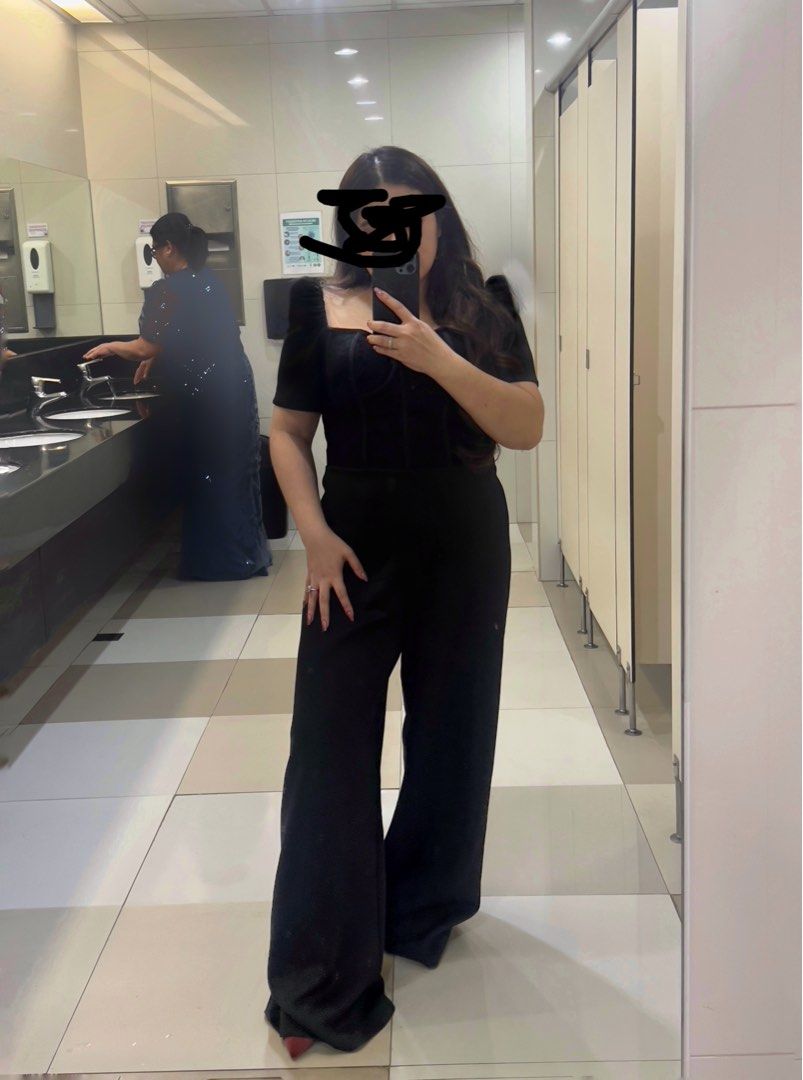 Apartment 8 Jumpsuit XXL (Category: Jumpsuits) located in Manila. Submitted by jpdelgado (Listing ID 1462086709, Image 2). Description: Used once for an event. Bought the jumpsuit for Php 7,999 since it’s XXL. So pretty in person. Corset like top and wide leg bottom part. Can be be considered as modern filipiniana jumpsuit..