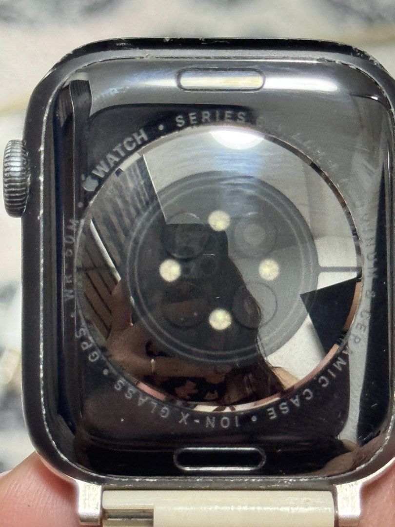 Apple Watch Series 6 44mm (Category: Wearables & Smart Watches) located in Antipolo. Submitted by thriftsbyra.s (Listing ID 1462110317, Image 3). Description: - Apple Watch Series 6 44mm - Includes original charger & bands Nasa pic na po condition ng watch. Check niyo nalang po pictures. Overall good working condition po. Message me on SMS. Cant reply here since quota na po yung inquiries. Thanks .