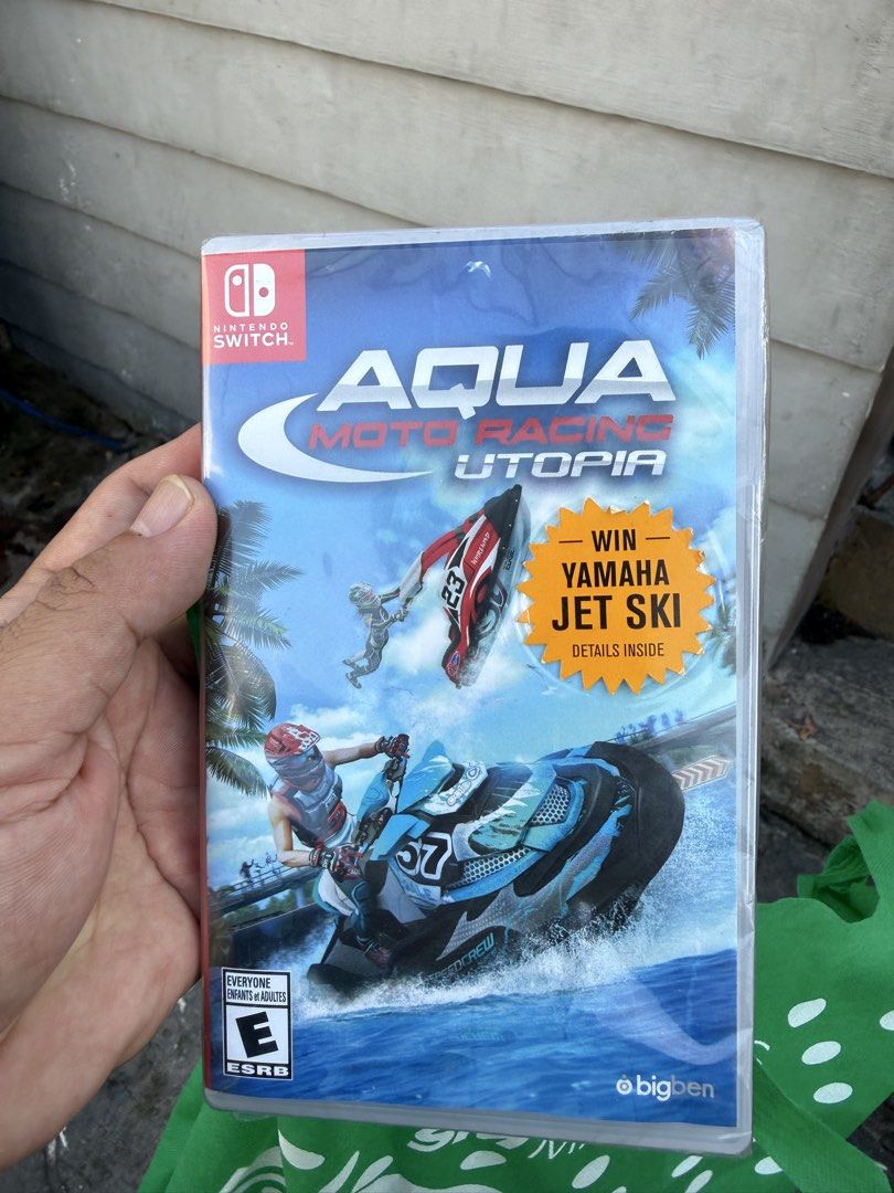 Aqua Moto Racing Utopia (Category: Nintendo) located in Quezon City. Submitted by triggerman25 (Listing ID 1462056856, Image 3). Description: For sale only Sealed game no warranty no return Gcash Payment lalamove buyer will book & pay the rider Loc Tomas Morato Qc J&T payment first Thanks admin.