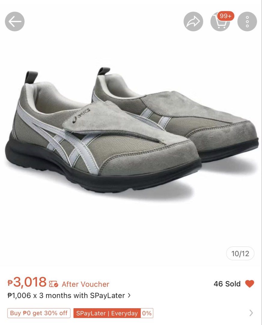 ASICS m010 lifewalker (Category: Sneakers) located in Baguio. Submitted by uszwk (Listing ID 1461989127, Image 3). Description: brand newww! isang beses pa lang nagamit 3k og price rfs: too big for me .