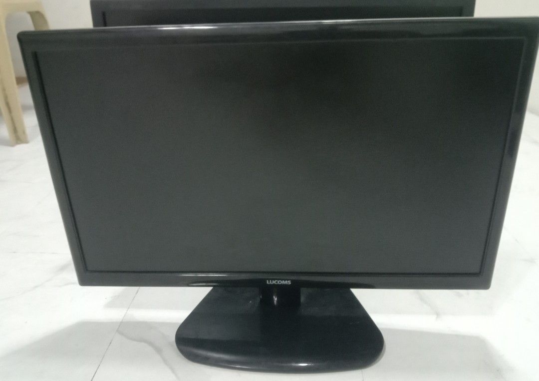 Assorted Computer Monitors: Dell, Lenovo, HP, AOC, Viewpoint, Lucoms (Category: Monitor Screens) located in Bulacan. Submitted by romil0704961168 (Listing ID 1462087332, Image 1). Description: - Variety of brands: Lenovo, HP, AOC, Viewpoint, Lucoms - Color: All black - Includes stands - Ideal for office or personal use - Reliable displays ready for a new home.