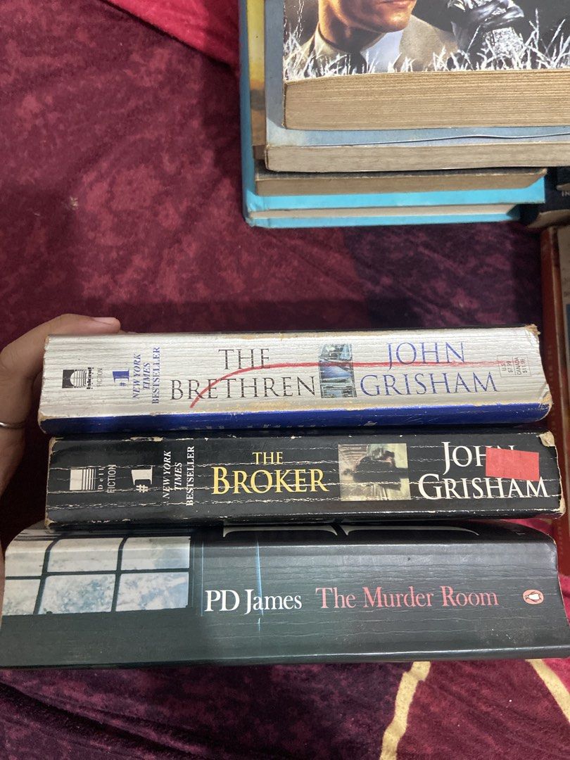 Assorted Novels: John Grisham, Jane Austen, EL James, etc. (Category: Storybooks) located in Pasig City. Submitted by cielow (Listing ID 1462149454, Image 2). Description: Pre-loved Book Declutter Sale (Popular Fiction, Classics, Thrillers) Selling pre-loved books from my collection! All are in readable condition with normal shelf wear/tanning. Prices are negotiable, and books can be bought individually. Just send me a DM! Lists of book bundles: 