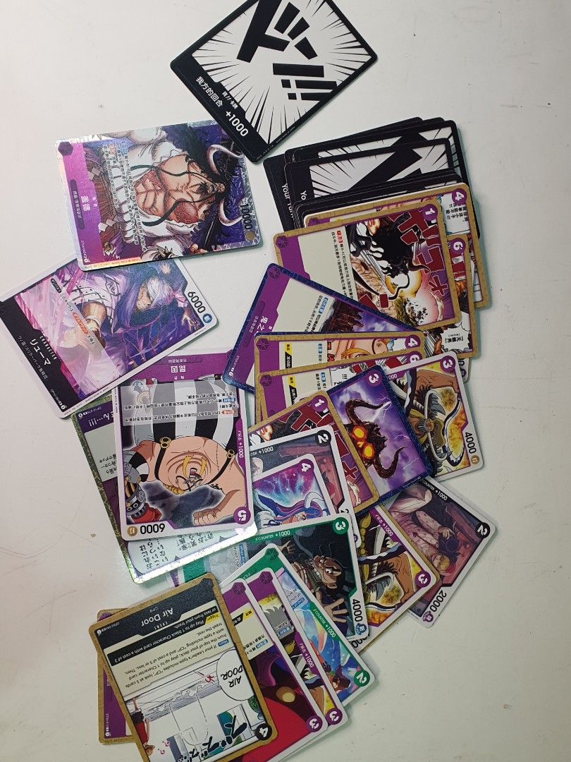 Assorted One Piece Cards (Category: Raw Singles) located in Tarlac. Submitted by ziv_surplus (Listing ID 1462220228, Image 1). Description: .
